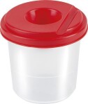 Panta Plast Panta Plast, 0439-0001-99, jednoduchý kelímek/stojánek na vodu a štětce, mix barev, 1 ks Barva: Červená