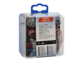 Sada autožárovek H7 ŠKODA FABIA III COMPASS - rozbaleno - poškozený obal