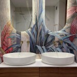 REA Umyvadlo na desku Queen 41,5x55 bílá REA-U1223