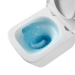 Mereo WC závěsné kapotované, Smart Flush RIMLESS, 490x340x350, keramické, vč. sedátka CSS118S VSD83T1