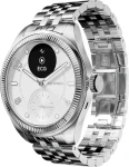 Withings Scanwatch Nova Brilliant 39mm - Titanium Silver / Chytré hodinky / OLED 0.63" / 5ATM / GPS / BT / výdrž až 30 (HWA10-model 10-All-Int)