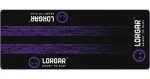 Lorgar RX1FM černo-fialová / Podložka pod kokpit / 170 x 70 cm / textil / protiskluzová (LRG-RX1FM)