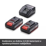 Aku vrtačka Einhell TE-CD 18/40 Li (2x2,0 Ah) + 69 ks příslušenství 4513934