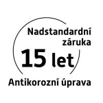 Instalprojekt - Koupelnový radiátor TRICK černá barva - Barva - Černá , Doporučená topná tyč - 600 W, Rozměr A - 55 cm, Rozměr C - 155 cm, Skutečný rozměr radiátoru - 530 x 1517 mm, Typ připojení - Středové 50 mm RADTRK501531SP