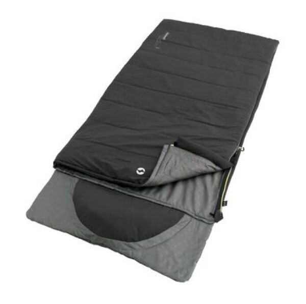 Outwell Contour (Levý zip) černá / Spací pytel / Náplň: 1000 g / Rozměr 220x85cm (230430)