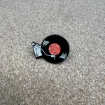 Pinarna.cz Gramofon s vinylovou deskou - Music heals my soul / Hudba léčí mou duši