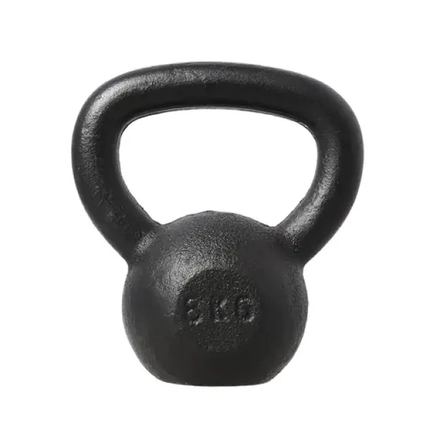HMS KZG08 Litinový kettlebell 8 kg černý (5907695517798)