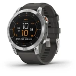 Garmin epix PRO Glass stříbrno-šedá / Chytré hodinky / GPS / 1.3 / mapy / BT / WiFi / NFC (010-02582-01)