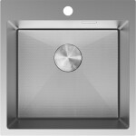 MEXEN - Solix ocelový dřez 1-bowl 500 x 500 mm, nerez HC 6407501000-01HC
