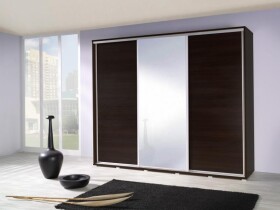 Šatní skříň Penelopa Barva korpusu: Kaštan - wenge, Rozměry: 255 cm