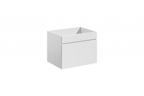 COMAD - Skříňka pod umyvadlo 60cm 1 zásuvka ICONIC WHITE 5907611654972