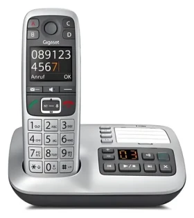 Gigaset E560A platinová / DECT bezdrátový telefon (S30852-H2728-B101)