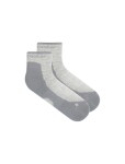 Dámské merino ponožky ICEBREAKER Wmns Merino Hike+ Light Mini, Blizzard Heather/Alloy velikost: 41-43 (L)
