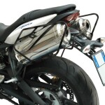 Te705 podpěry brašen Triumph Street Triple 675 (07-12), system Easylock
