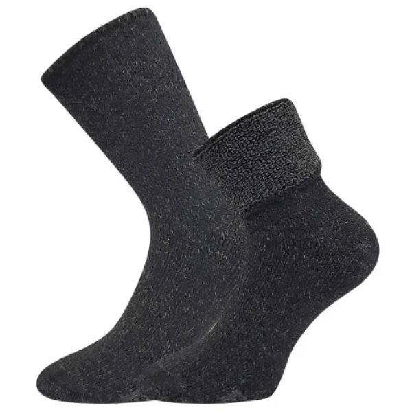 BOMA Ponožky silné domácí POLARIS černé 39-42 120504