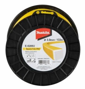 Makita E-02892 - struna nylonová Pro 3.0mm hranatá / 132m (E-02892)