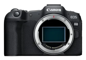 Canon EOS R8 / Fotoaparát / Tělo bez objektivu / 24,2 Mpix CMOS / 4K 60p / Dotykový LCD / Wi-Fi (5803C003)