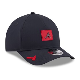 New Era Pánská kšiltovka Atlanta Braves MLB 2026 Clubhouse 9FORTY M-Crown A-Frame Snapback