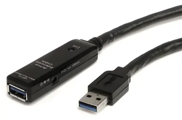 StarTech Prodlužovací kabel USB černá / Kabel USB / A-M - A-F / 5 m (USB3AAEXT5M)