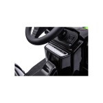 Mamido Dětský elektrický traktor s lopatou zelený