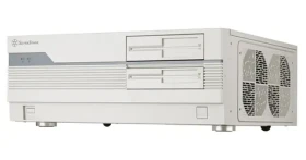 SilverStone SST-FLP01W krémová / PC skříň / HTPC / ATX / Bez zdroje / USB-C (SST-FLP01W)