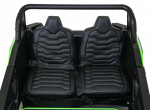 Mamido Dětské elektrické autíčko Buggy UTV Strong 24V nafukovací kola zelené