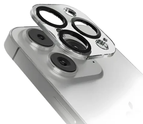 SBS Tvrzené sklo D3O na objektiv fotoaparátu / Ochranné sklo objektivu / Apple iPhone 15 Pro / iPhone 15 Pro Max