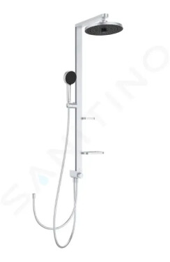 IDEAL STANDARD - ALU+ Sprchový set bez baterie, průměr 26 cm, 2 proudy, stříbrná BD585SI