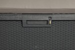 TOOMAX SANTORINI PLUS zahradní plastový úložný box 550 L - grafit