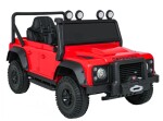 Mamido Dětské elektrické autíčko Land Rover Defender 110 SVX Concept červené