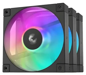 DEEPCOOL FD12 ARGB černá / Sada 3 kusy / 120mm / 84.81 CFM / 26.9dB / 400-2050 RPM (R-FD12-BKAPN3-G)