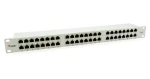 Equip / Patch panel / 48 portů / Cat6 FTP / 1U / 19" / šedá (326349)