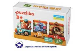 Vlak 94 cm : naučné puzzle 20 dílků