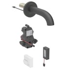 GEBERIT - Piave Elektronický umyvadlový ventil pod omítku, bateriové napájení, easy to clean, matná černá 116.263.14.1