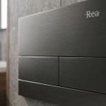 REA - Podomítkový Instalační Set Slim 024N pro WC s Tlačítkem T Titan KPL-E1632