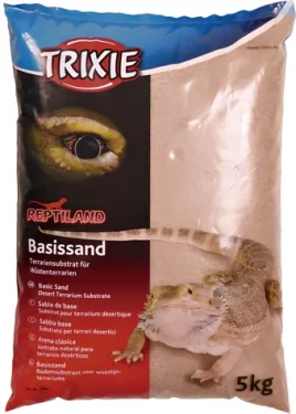 TRIXIE Pouštní písek pro terária žlutý / Substrát / 5 kg (4011905761312)