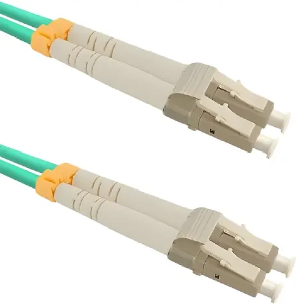 Qoltec 54344 Patchcord LC-UPC to LC-UPC / Duplex / Multimode / OM4 / 2 m (54344)