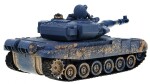 Mamido Tank na dálkové ovládání T-90 R/C 1:28 modrý