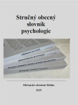 Stručný obecný slovník psychlogie - Jiří Mihola