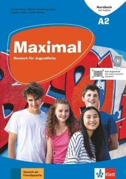 Maximal 2 (A2) – Kursbuch + MP3 allango.net - Claudia Brass