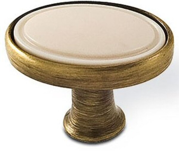 Siro Nábytková knopka 1972 staromosaz (S14020)