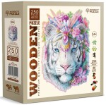 Dřevěné puzzle Mystický tygr 250 dílků
