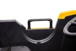 Mamido Dětský elektrický bagr Volvo DK-VE888 žlutý 12V14Ah EVA, ECO kůže