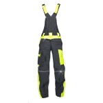 Ardon Ardon H6402 NEON Montérkové kalhoty s laclem černo-žluté