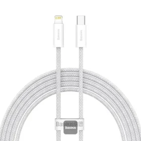 Baseus CALD000102 Dynamic Kabel USB-C (M) - Lightning (M) 2m bílá / 20 W (CALD000102)