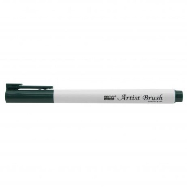 MARVY Artist Brush 1100-25 fix štětcový hrot – barvy vodní báze brush pen na papír lettering kaligrafie rozmývatelný mísitelný acid free netoxický