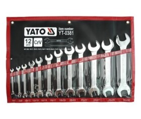 YATO Sada klíčů plochých 6 - 32 mm 12 ks (YT-0381)