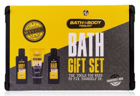 Koupelnový set Bath and Body Toolkit ve skládací krabičce