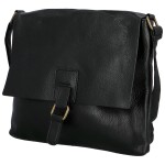 Trendy dámská koženková crossbody kabelka Joselyna, černá