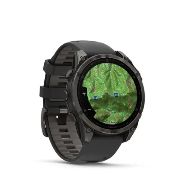 Garmin fenix 8 47mm AMOLED černá / Chytré hodinky / GPS / 1.4" d. displej / mapy / BT / WiFi / voděodolné (010-02904-21)